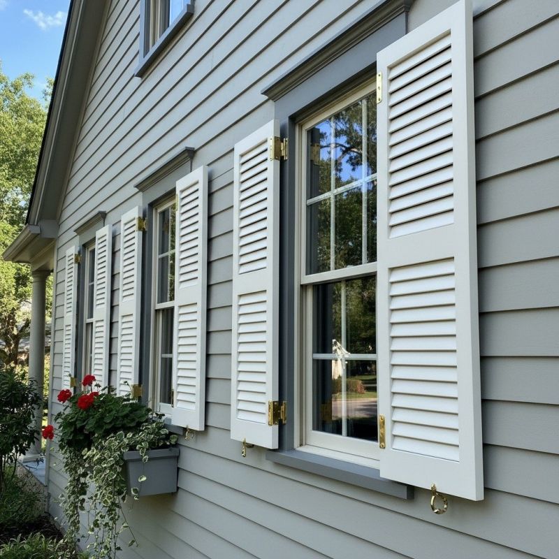 Exterior Shutters Installation in Alpharetta, GA